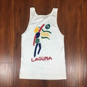Vintage Laguna Beach 90s Volleyball Tank Top